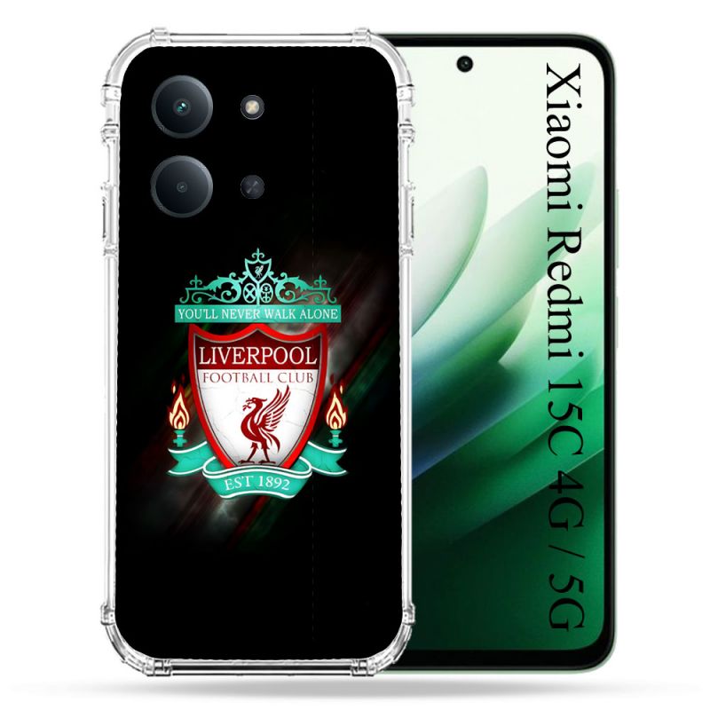 Coque Renforcée Pour Xiaomi Redmi 15C 4G / 5G Foot Liverpool