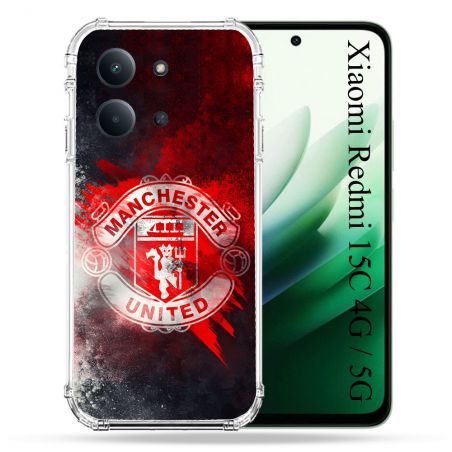Coque Renforcée Pour Xiaomi Redmi 15C 4G / 5G Foot Manchester United