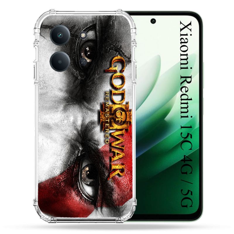 Coque Renforcée Pour Xiaomi Redmi 15C 4G / 5G God Of War GOW