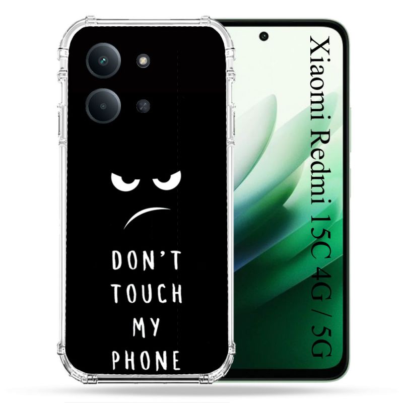 Coque Renforcée Pour Xiaomi Redmi 15C 4G / 5G Humour Don't Touch