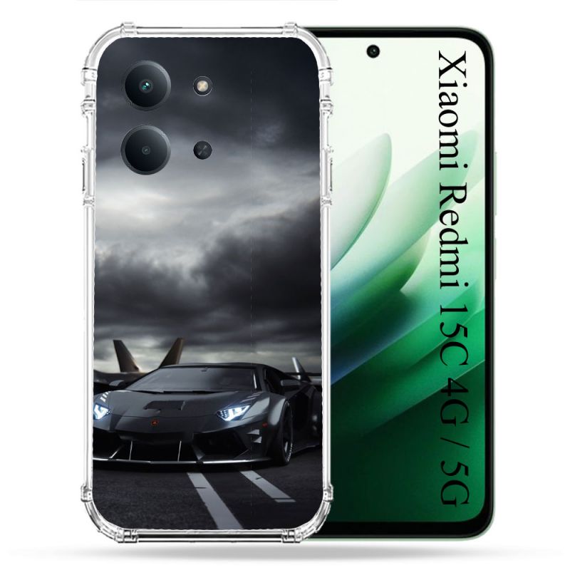 Coque Renforcée Pour Xiaomi Redmi 15C 4G / 5G Lamborghini Avion