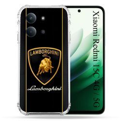 Coque Renforcée Pour Xiaomi Redmi 15C 4G / 5G Lamborghini Carbone