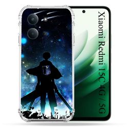 Coque Renforcée Pour Xiaomi Redmi 15C 4G / 5G Manga Attaque Titans Levi
