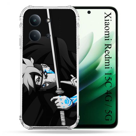 Coque Renforcée Pour Xiaomi Redmi 15C 4G / 5G Manga Boruto Epée