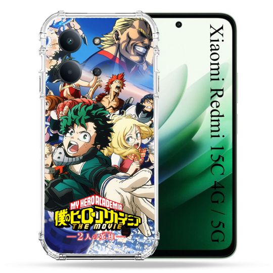 Coque Renforcée Pour Xiaomi Redmi 15C 4G / 5G Manga My Hero Academia Affiche