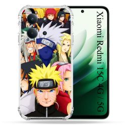 Coque Renforcée Pour Xiaomi Redmi 15C 4G / 5G Manga Naruto Team