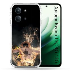 Coque Renforcée Pour Xiaomi Redmi 15C 4G / 5G Manga One Piece Ace Noir