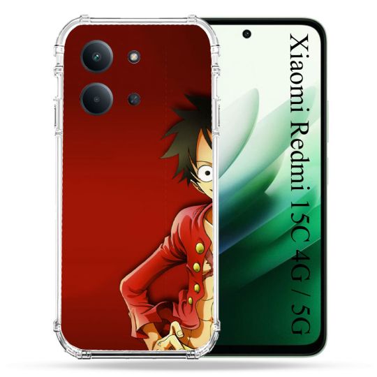 Coque Renforcée Pour Xiaomi Redmi 15C 4G / 5G Manga One Piece Luffy