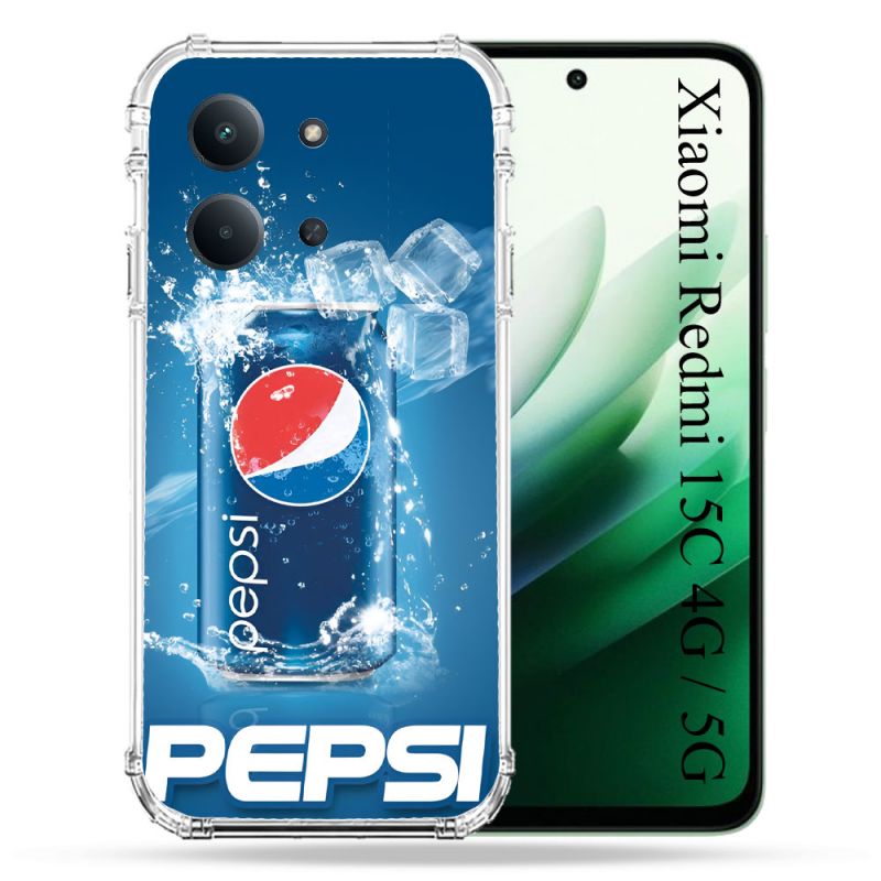 Coque Renforcée Pour Xiaomi Redmi 15C 4G / 5G Pepsi