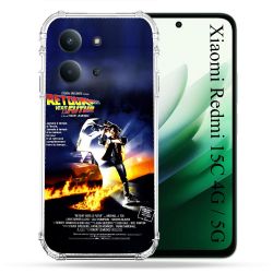 Coque Renforcée Pour Xiaomi Redmi 15C 4G / 5G Retour Vers Le Futur Affiche