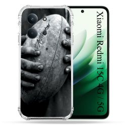 Coque Renforcée Pour Xiaomi Redmi 15C 4G / 5G Sport Rugby Ballon Vintage