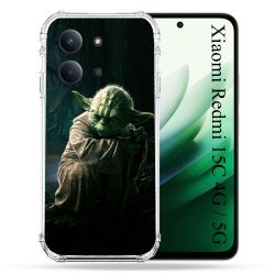 Coque Renforcée Pour Xiaomi Redmi 15C 4G / 5G Star Wars - Yoda sombre