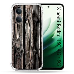 Coque Renforcée Pour Xiaomi Redmi 15C 4G / 5G Texture Bois