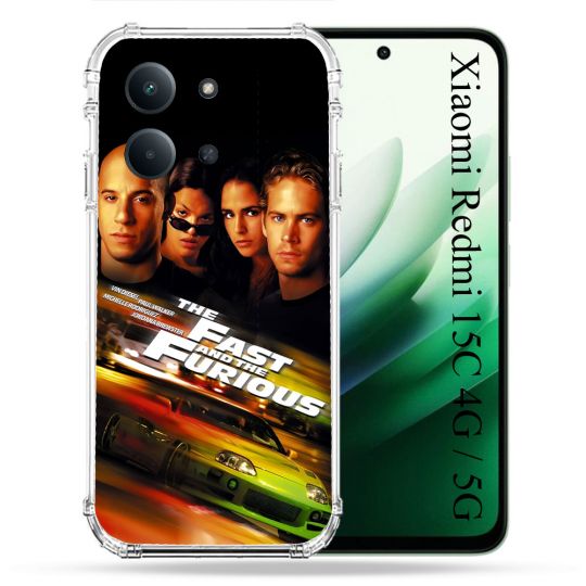 Coque Renforcée Pour Xiaomi Redmi 15C 4G / 5G The Fast And Furious