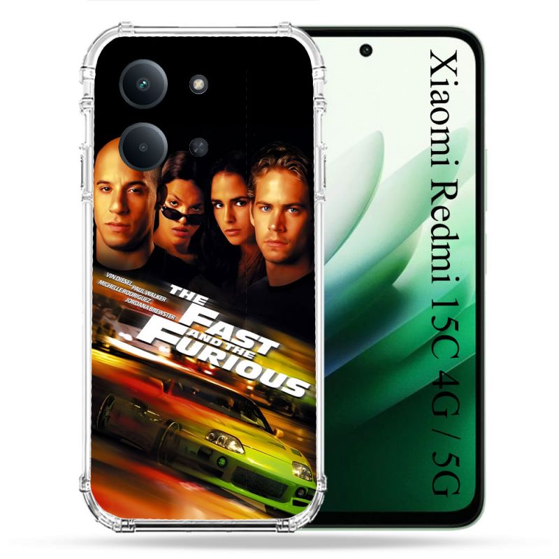 Coque Renforcée Pour Xiaomi Redmi 15C 4G / 5G The Fast And Furious