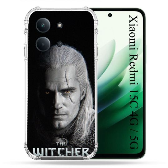 Coque Renforcée Pour Xiaomi Redmi 15C 4G / 5G The Witcher Noir
