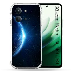 Coque Renforcée Pour Xiaomi Redmi 15C 4G / 5G Univers Planete Terre