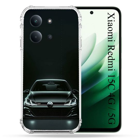 Coque Renforcée Pour Xiaomi Redmi 15C 4G / 5G Volkwagen Golf GTI