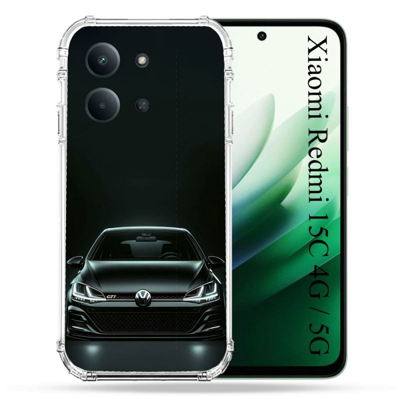 Coque Renforcée Pour Xiaomi Redmi 15C 4G / 5G Volkwagen Golf GTI
