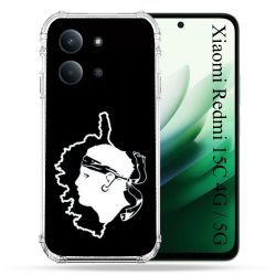 Coque Renforcée Pour Xiaomi Redmi 15C 4G / 5G Voyage Corse Noir