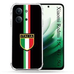 Coque Renforcée Pour Xiaomi Redmi 15C 4G / 5G Voyage Italie 3 Noir