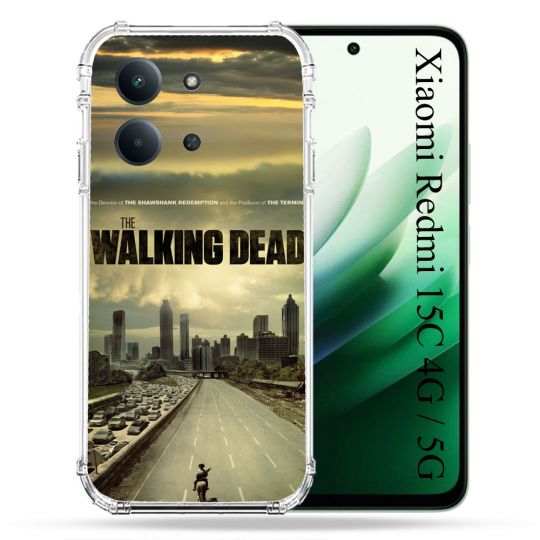 Coque Renforcée Pour Xiaomi Redmi 15C 4G / 5G Walking Dead