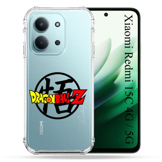 Coque Renforcée Transparente Pour Xiaomi Redmi 15C 4G / 5G Dragon Ball Logo