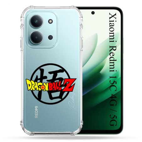 Coque Renforcée Transparente Pour Xiaomi Redmi 15C 4G / 5G Dragon Ball Logo