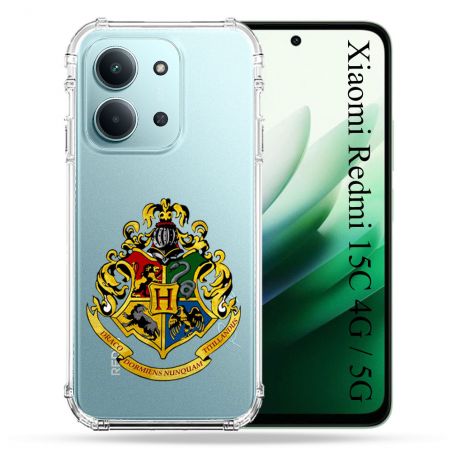 Coque Renforcée Transparente Pour Xiaomi Redmi 15C 4G / 5G Harry Potter Poudlard