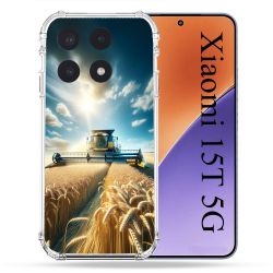 Coque Renforcée Pour Xiaomi 15T Agriculture Moissonneuse Blé