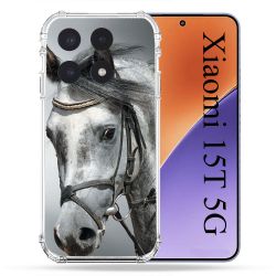 Coque Renforcée Pour Xiaomi 15T Animal Cheval Blanc