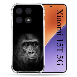 Coque Renforcée Pour Xiaomi 15T Animal Gorille Noir