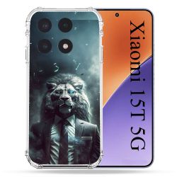 Coque Renforcée Pour Xiaomi 15T Animal Lion Business