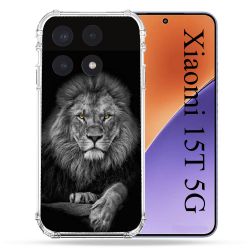Coque Renforcée Pour Xiaomi 15T Animal Lion Majestueux