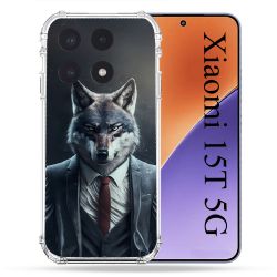 Coque Renforcée Pour Xiaomi 15T Animal Loup Business
