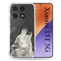Coque Renforcée Pour Xiaomi 15T Animal Loup Hurlement