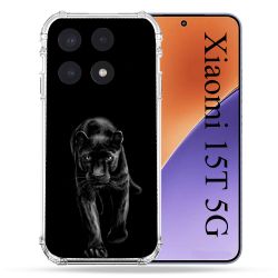 Coque Renforcée Pour Xiaomi 15T Animal Panthère Noire