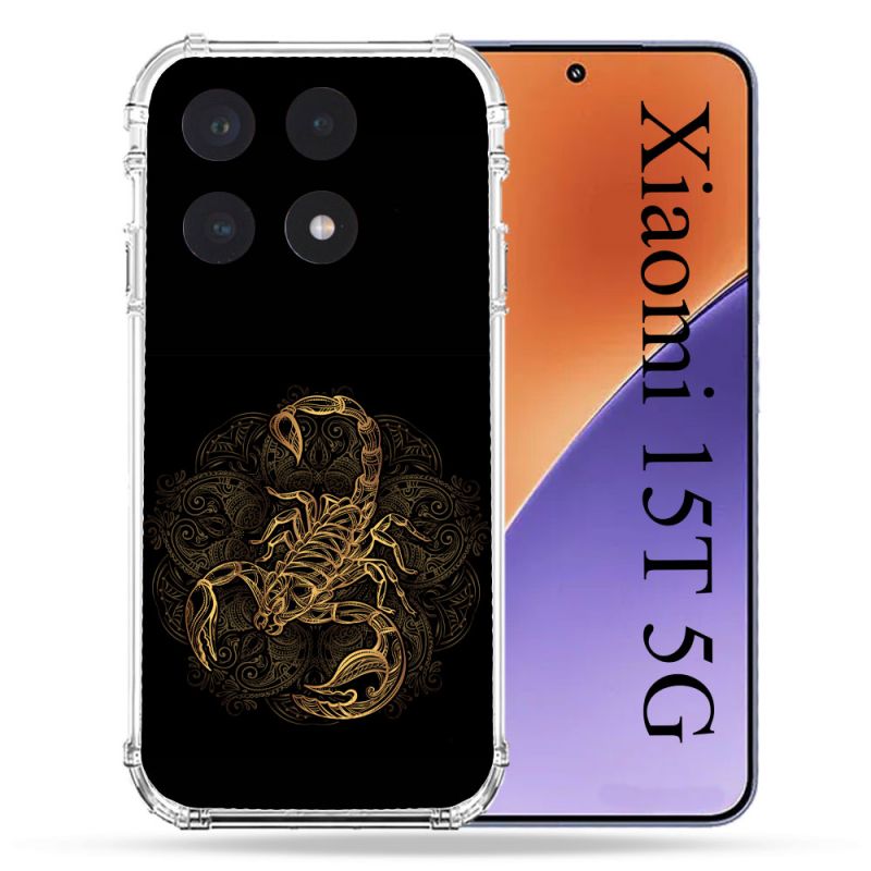 Coque Renforcée Pour Xiaomi 15T Animal Scorpion Fresque