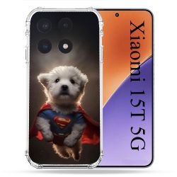 Coque Renforcée Pour Xiaomi 15T Animal Super Chien