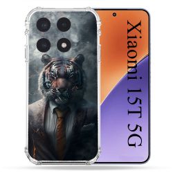 Coque Renforcée Pour Xiaomi 15T Animal Tigre Business
