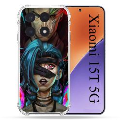 Coque Renforcée Pour Xiaomi 15T Arcane Jinx Bleu