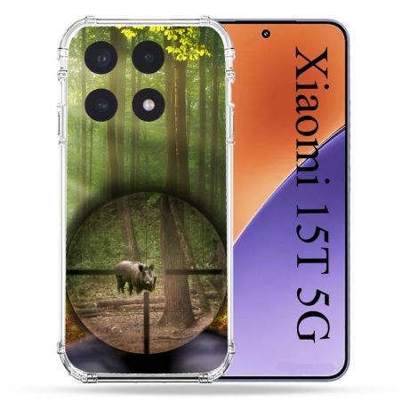 Coque Renforcée Pour Xiaomi 15T Chasse Sanglier Viseur