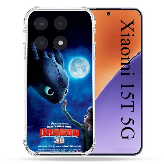 Coque Renforcée Pour Xiaomi 15T Dragons Affiche