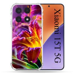 Coque Renforcée Pour Xiaomi 15T Fleur Lys Color