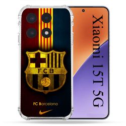 Coque Renforcée Pour Xiaomi 15T Foot FC Barcelone Vintage
