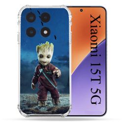 Coque Renforcée Pour Xiaomi 15T Groot Bleu