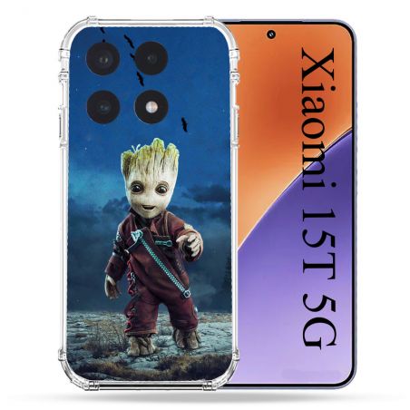 Coque Renforcée Pour Xiaomi 15T Groot Bleu