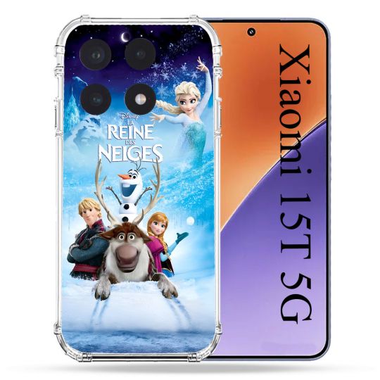 Coque Renforcée Pour Xiaomi 15T La Reine Des Neiges