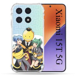 Coque Renforcée Pour Xiaomi 15T Manga Assassination Classroom Kuro Trio
