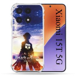 Coque Renforcée Pour Xiaomi 15T Manga Attaque Titans Soleil